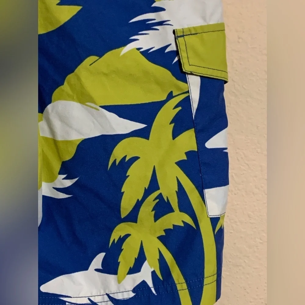 Gap Youth Tropical Cargo Shorts sz XXL